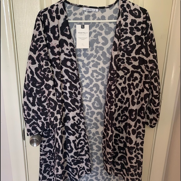 Tops - New Pink milly kimono